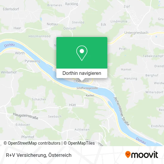 R+V Versicherung Karte