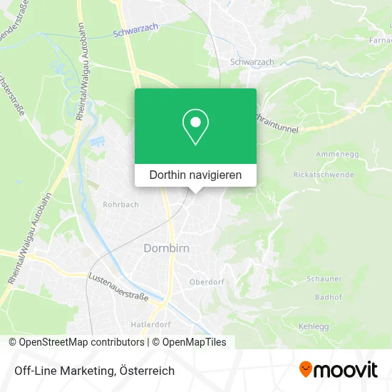 Off-Line Marketing Karte