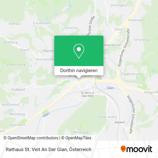 Rathaus St. Veit An Der Glan Karte