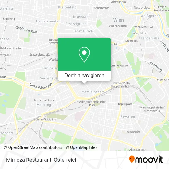 Mimoza Restaurant Karte