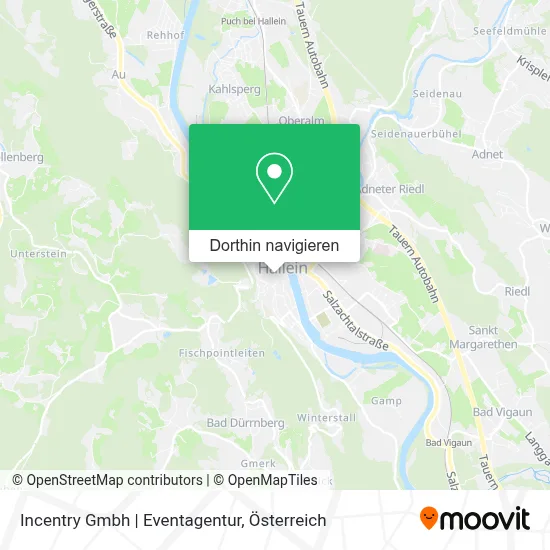 Incentry Gmbh | Eventagentur Karte