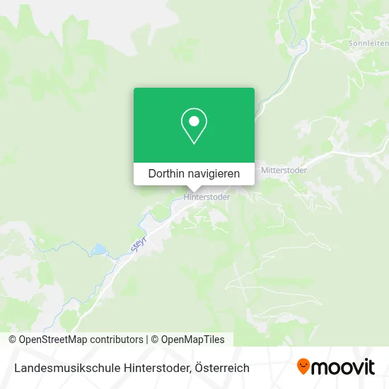 Landesmusikschule Hinterstoder Karte