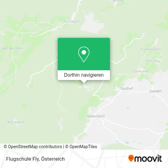 Flugschule Fly Karte