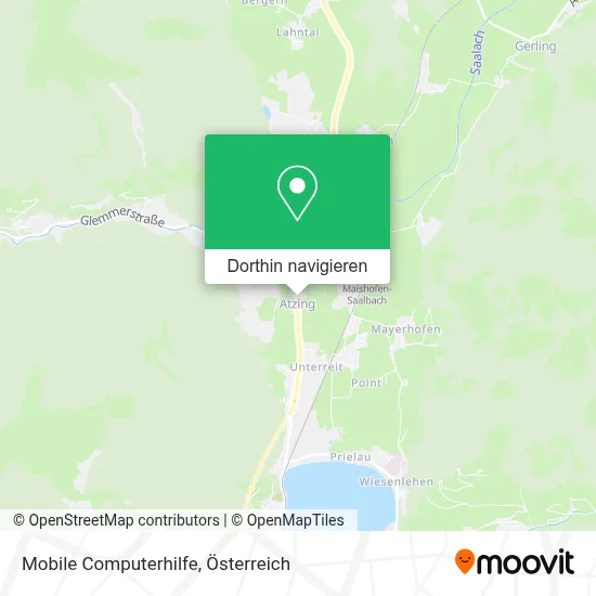 Mobile Computerhilfe Karte