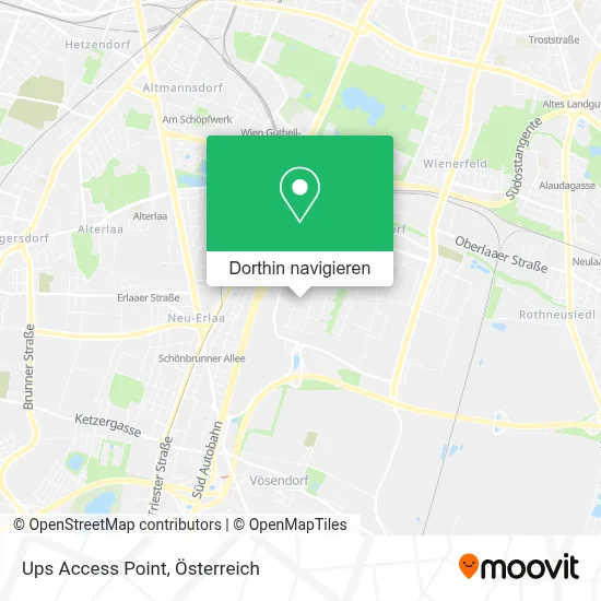 Ups Access Point Karte
