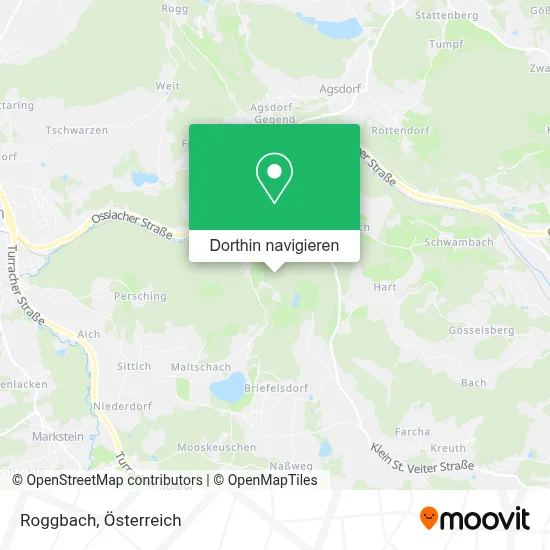 Roggbach Karte