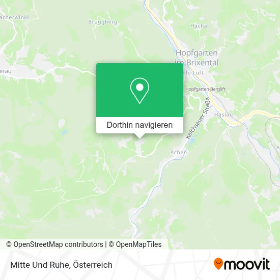 Mitte Und Ruhe Karte