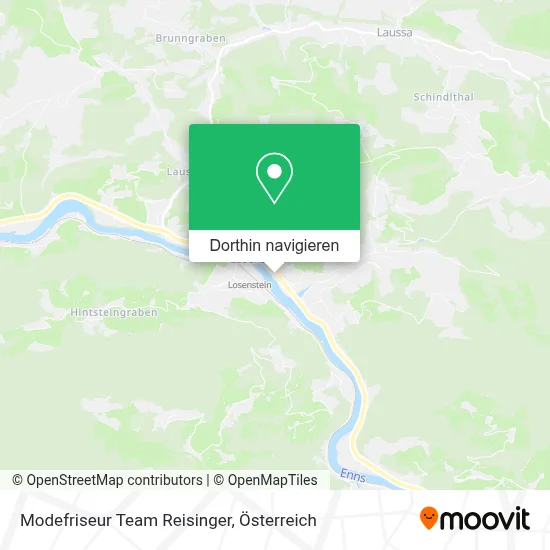 Modefriseur Team Reisinger Karte
