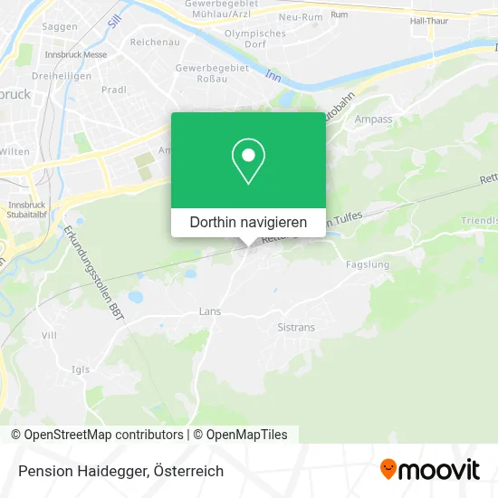 Pension Haidegger Karte