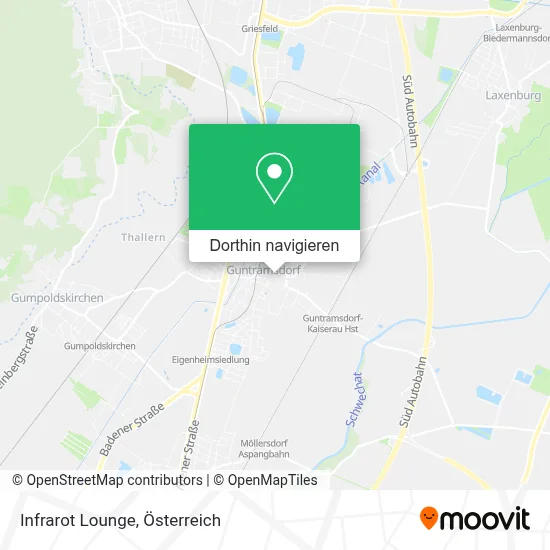 Infrarot Lounge Karte
