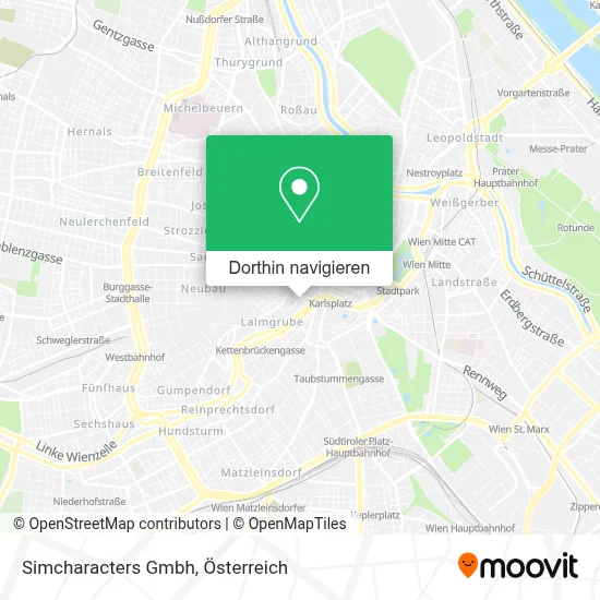 Simcharacters Gmbh Karte