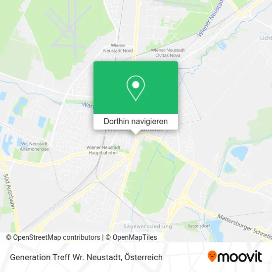 Generation Treff Wr. Neustadt Karte