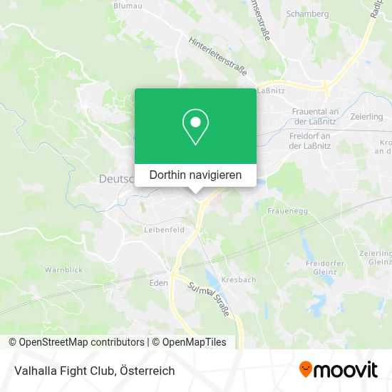 Valhalla Fight Club Karte