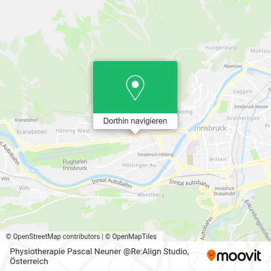 Physiotherapie Pascal Neuner @Re:Align Studio Karte