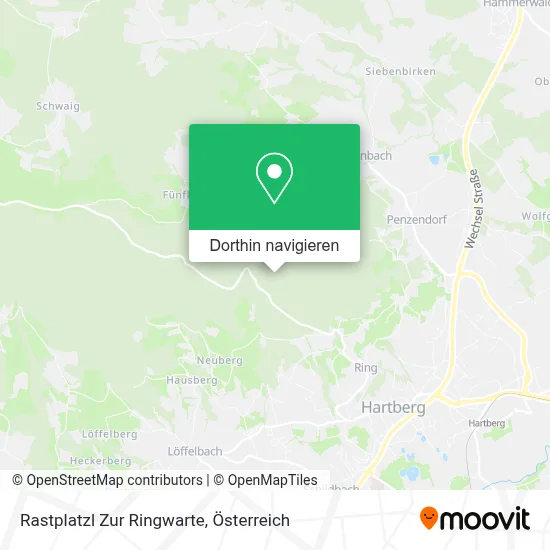 Rastplatzl Zur Ringwarte Karte