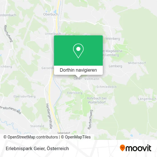 Erlebnispark Geier Karte