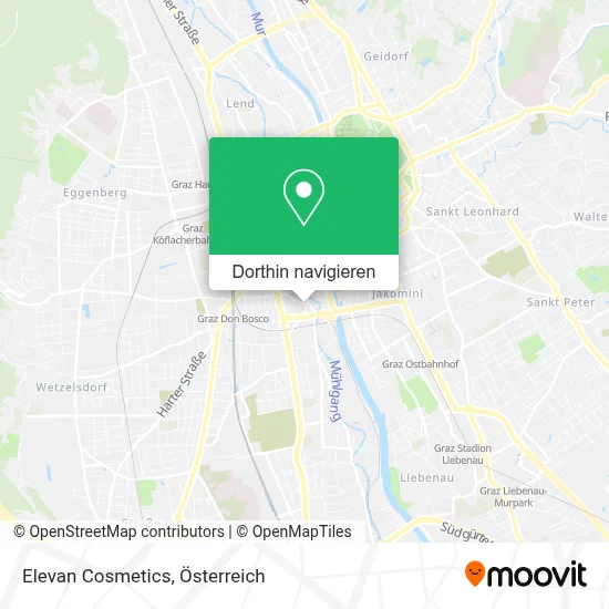 Elevan Cosmetics Karte
