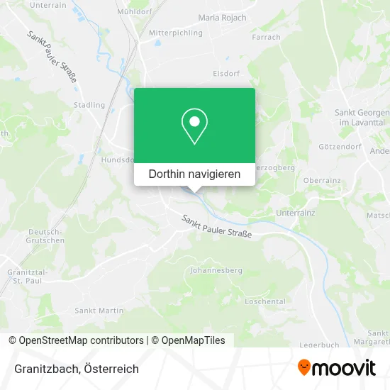 Granitzbach Karte