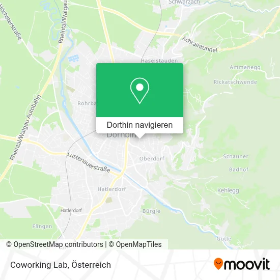 Coworking Lab Karte