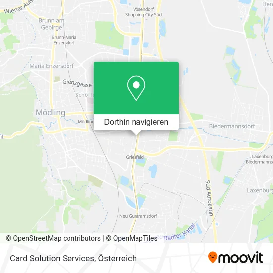 Card Solution Services Karte