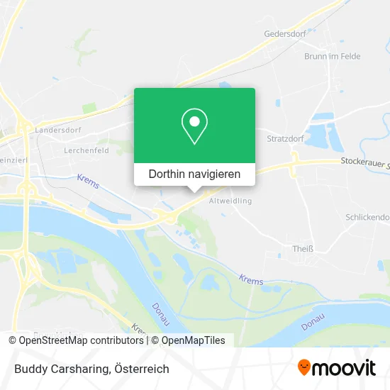 Buddy Carsharing Karte