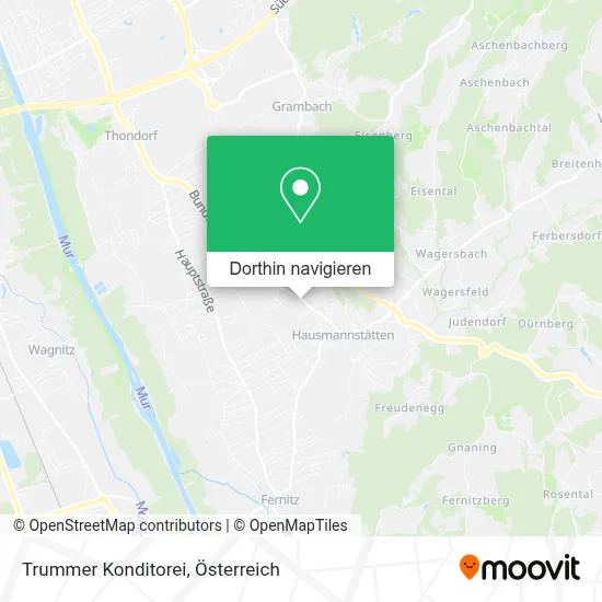 Trummer Konditorei Karte