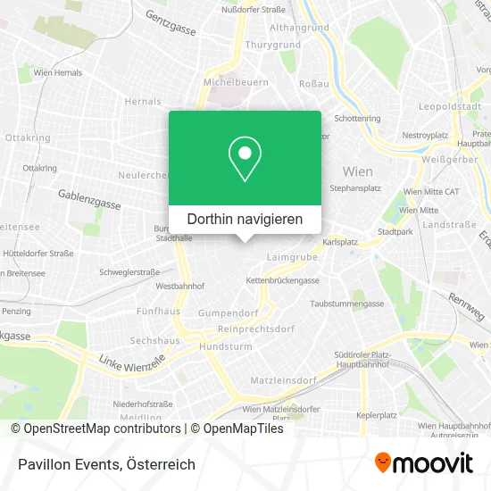 Pavillon Events Karte