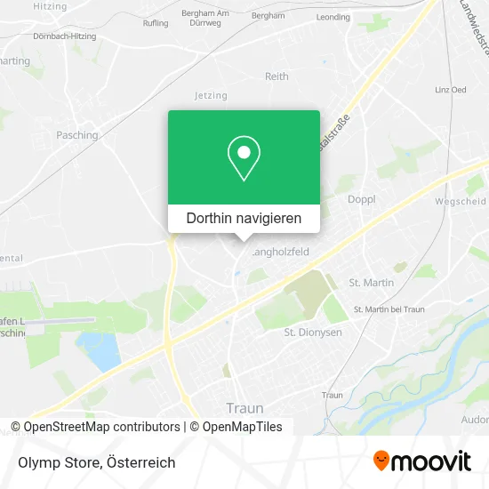 Olymp Store Karte