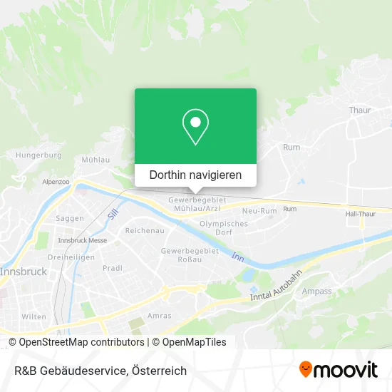 R&B Gebäudeservice Karte