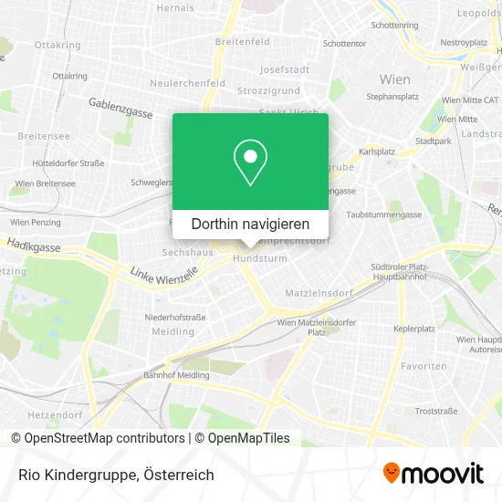 Rio Kindergruppe Karte