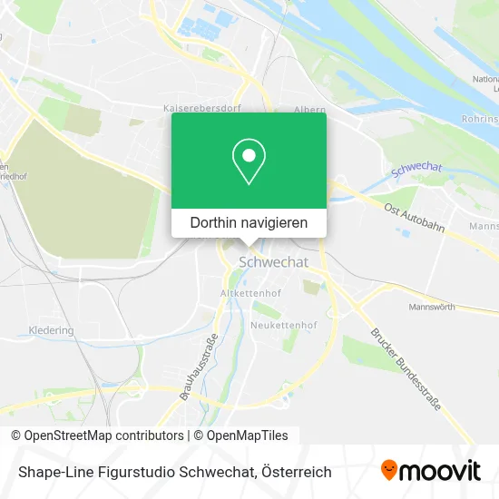 Shape-Line Figurstudio Schwechat Karte