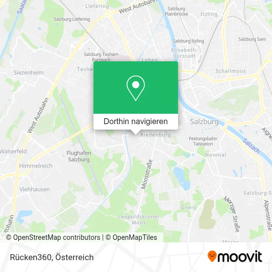 Rücken360 Karte
