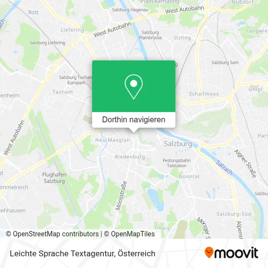 Leichte Sprache Textagentur Karte