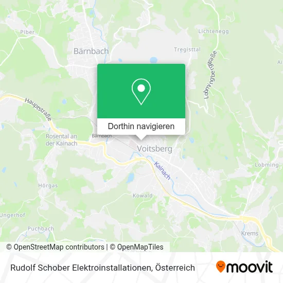 Rudolf Schober Elektroinstallationen Karte
