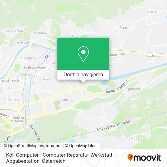 Köll Computer - Computer Reparatur Werkstatt - Abgabestation Karte