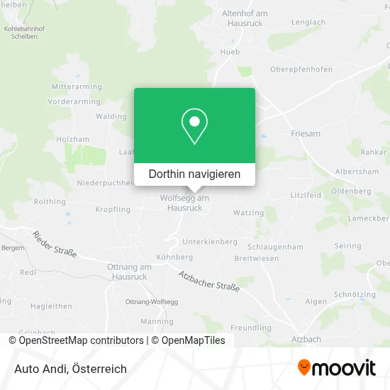 Auto Andi Karte