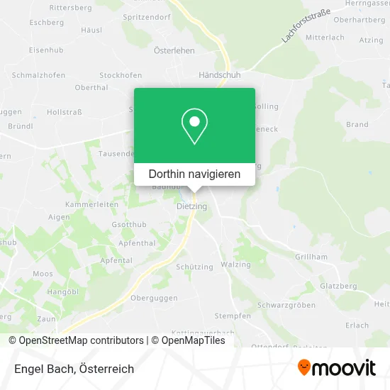 Engel Bach Karte
