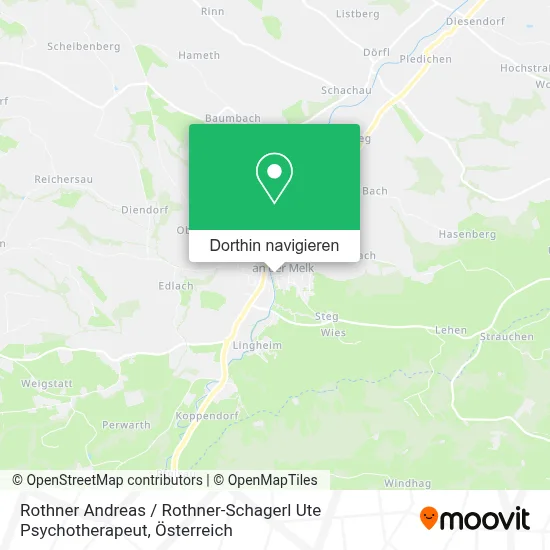 Rothner Andreas / Rothner-Schagerl Ute Psychotherapeut Karte