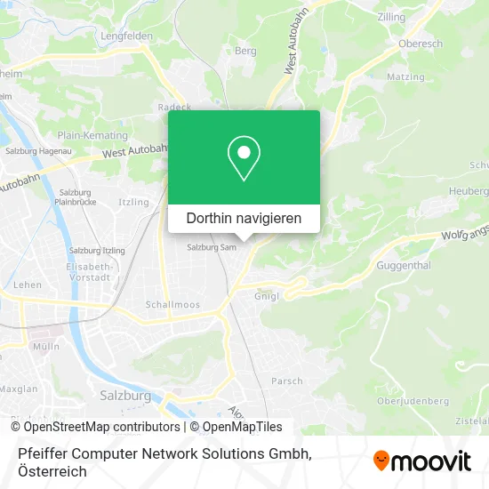 Pfeiffer Computer Network Solutions Gmbh Karte