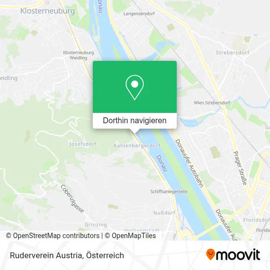 Ruderverein Austria Karte