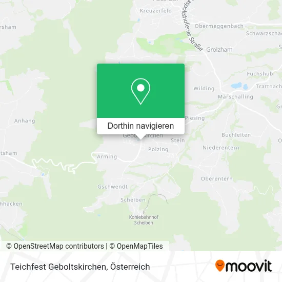 Teichfest Geboltskirchen Karte