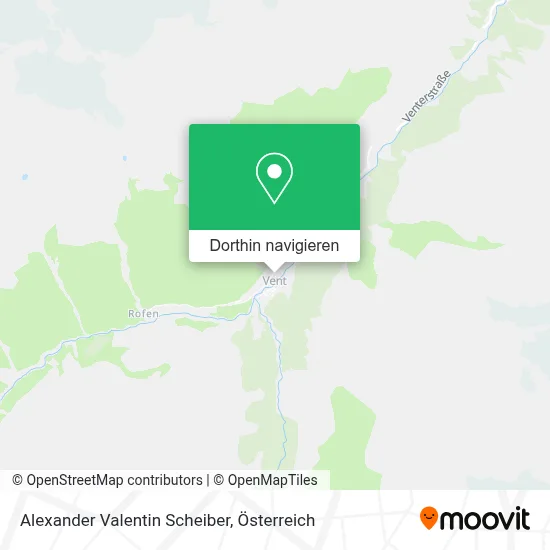 Alexander Valentin Scheiber Karte