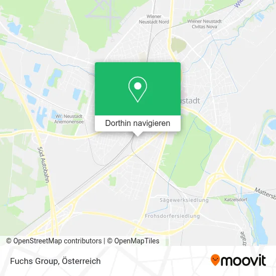 Fuchs Group Karte