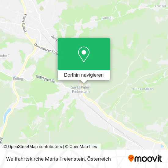 Wallfahrtskirche Maria Freienstein Karte