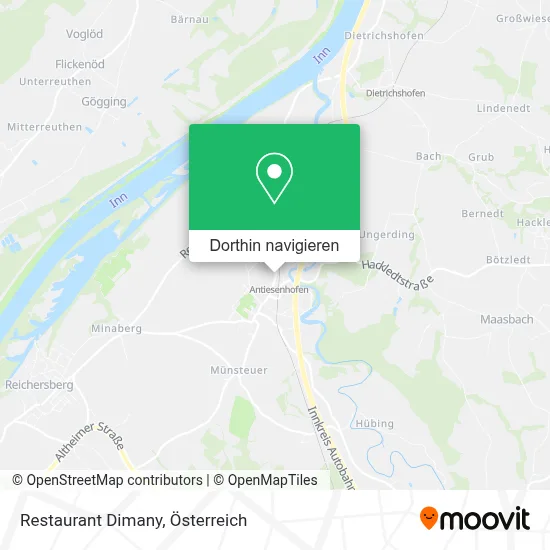 Restaurant Dimany Karte
