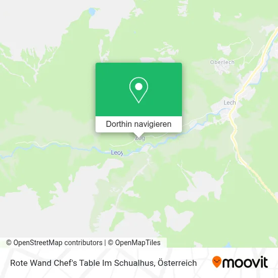 Rote Wand Chef's Table Im Schualhus Karte