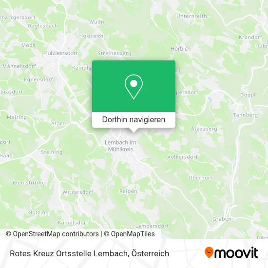 Rotes Kreuz Ortsstelle Lembach Karte