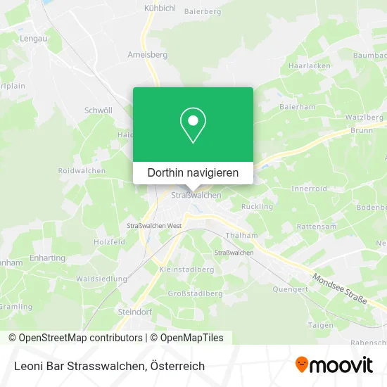 Leoni Bar Strasswalchen Karte