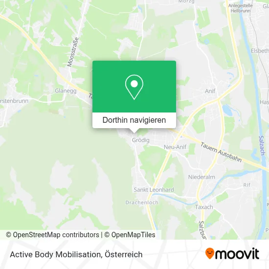 Active Body Mobilisation Karte