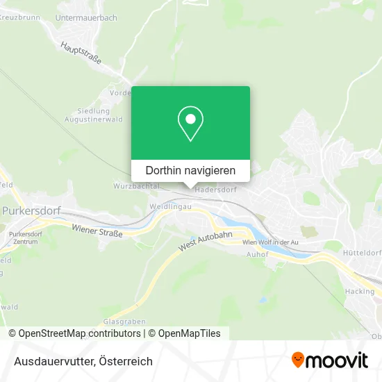 Ausdauervutter Karte